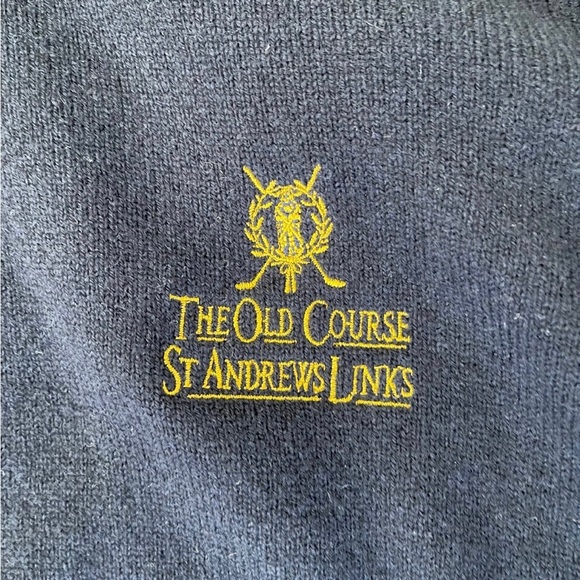 Wool Golf Sweater - Picture 1 of 3